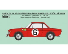 Decal – Lancia Fulvia HF - 1969 San Remo / RAC Rally Winner - Källström / Hägbbom 1/24